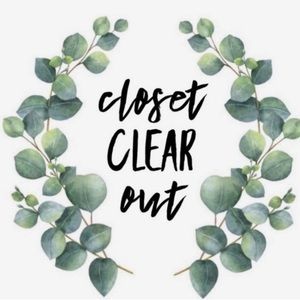 Beginning of year closest clear out